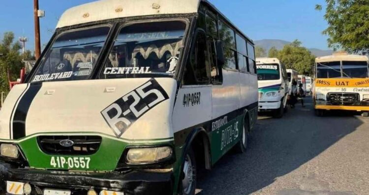 A qué hora deja de pasar el transporte público en Tamaulipas