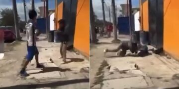 video pelea estudiantil Tampico