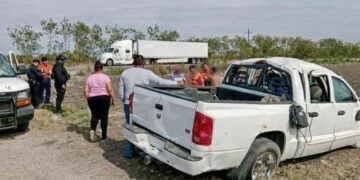 volcadura San Fernando a Reynosa