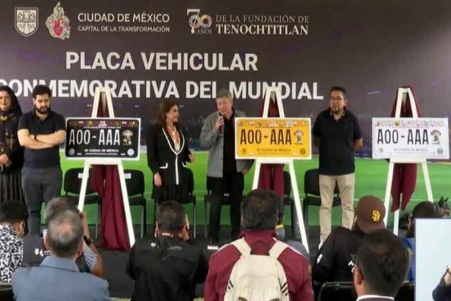 ¿Cuándo y dónde obtener las placas conmemorativas del Mundial 2026 en CDMX