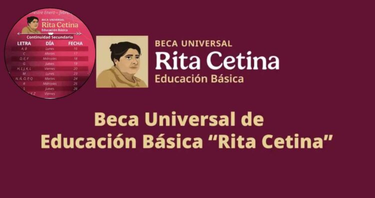 ¿Cuánto recibirán los beneficiarios de la Beca Rita Cetina 2026 que cobran su pago hoy 27 de febrero?