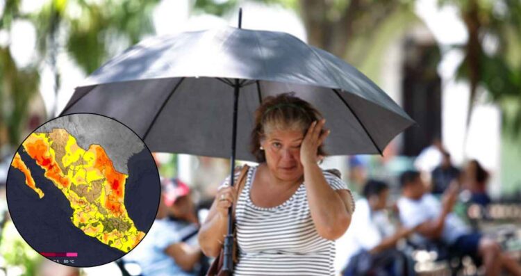 ¿Cuántos días habrá altas temperaturas debido a la onda de calor y qué estados de México afectará?