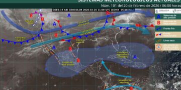 ¿Dónde habrá bajas temperaturas y rachas de viento debido al frente frío 37?