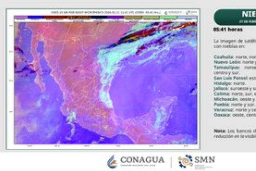 ¿Qué cambios traerá el frente frío número 37 este 21 de febrero de 2026