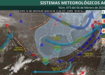 ¿Qué clima se espera en México este 6 de febrero del 2026