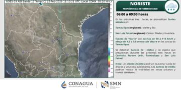 ¿Qué municipios de Tamaulipas sentirán más las bajas temperaturas debido al evento de “Norte”?