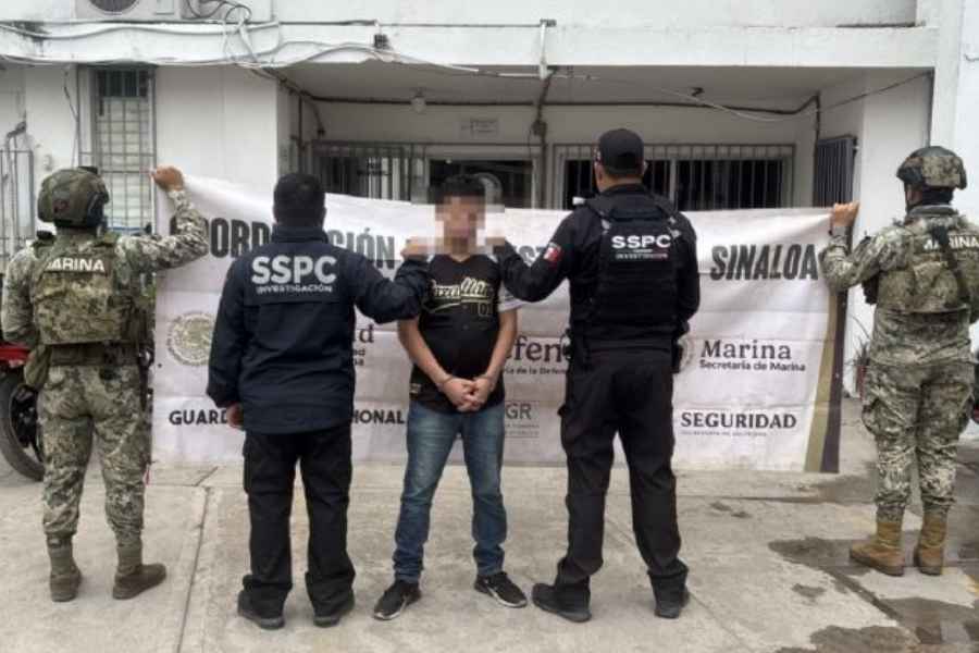 Operativo conjunto deja nueve detenidos y armas aseguradas en Mazatlán, Sinaloa