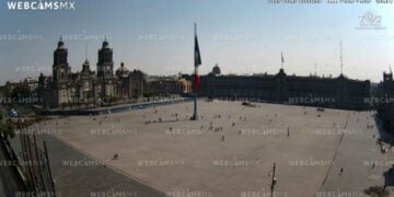 8M 2026 Así luce el Zócalo en la CDMX por la marcha por el Día Internacional de la Mujer