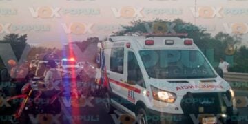Abuelito atropellado motocicleta en Altamira