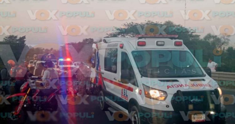 Abuelito atropellado motocicleta en Altamira