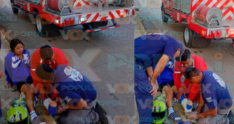 Accidente en Avenida Monterrey