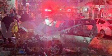 Accidente múltiple en Madero