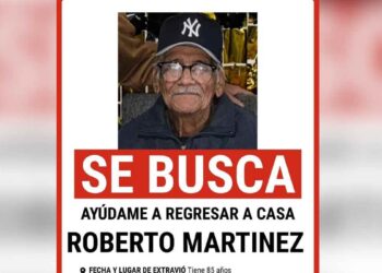 Adulto mayor desaparecido en la Ferrocarrilera