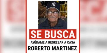 Adulto mayor desaparecido en la Ferrocarrilera