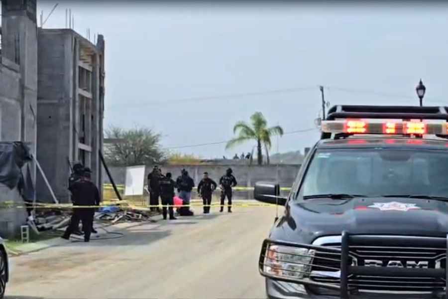 Albañil fallece al caer de un andamio en una obra en Allende, Nuevo León
