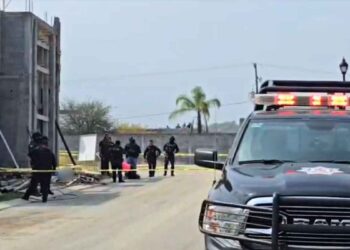 Albañil fallece al caer de un andamio en una obra en Allende, Nuevo León