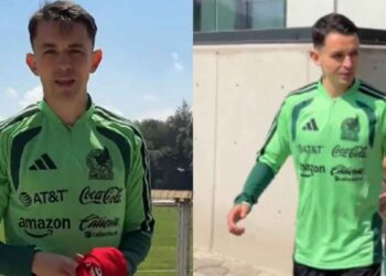 Álvaro Fidalgo ya viste los colores de la Selección Mexicana