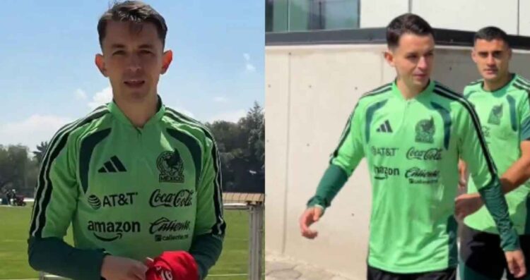 Álvaro Fidalgo ya viste los colores de la Selección Mexicana
