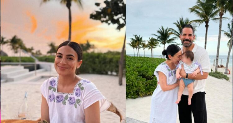 Ana Brenda Contreras comparte tiernas fotos de su familia desde la playa