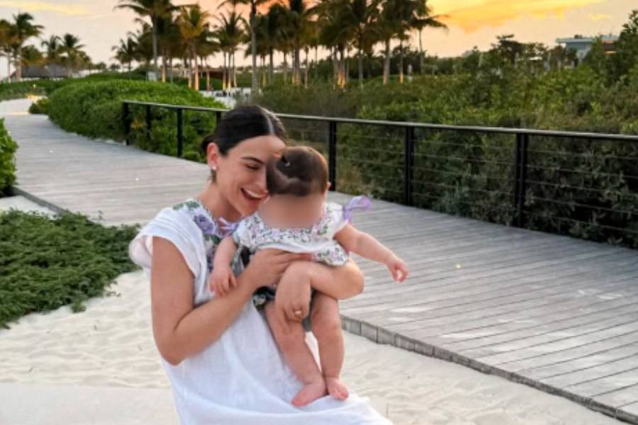 Ana Brenda Contreras comparte tiernas fotos de su familia desde la playa