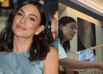Ana Brenda Contreras comparte tierno momento cantando con su bebé Aria