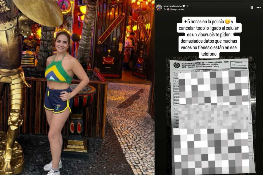 Ana María Alvarado sufre asalto en Brasil y vive horas de angustia