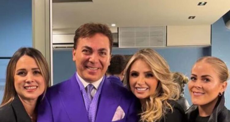 Angélica Rivera comparte fotografía con Cristian Castro en el Auditorio Nacional