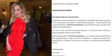 Aracely Arámbula se despide por ahora de Perfume de Gardenias