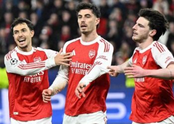 Arsenal logra empatar 1-1 ante Bayer Leverkusen en los Octavos de Final de la Champions League