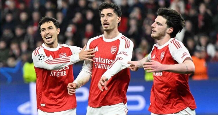 Arsenal logra empatar 1-1 ante Bayer Leverkusen en los Octavos de Final de la Champions League