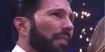 Así rompió en llanto Poncho De Nigris al ver a su esposa ganar en Ring Royale 1
