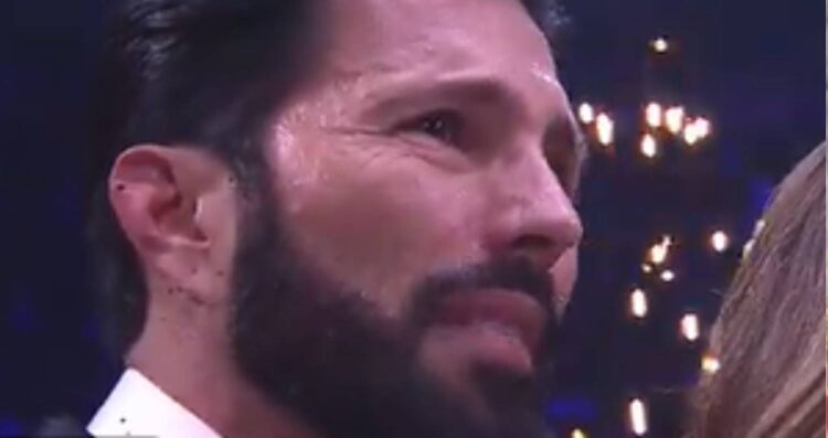 Así rompió en llanto Poncho De Nigris al ver a su esposa ganar en Ring Royale 1