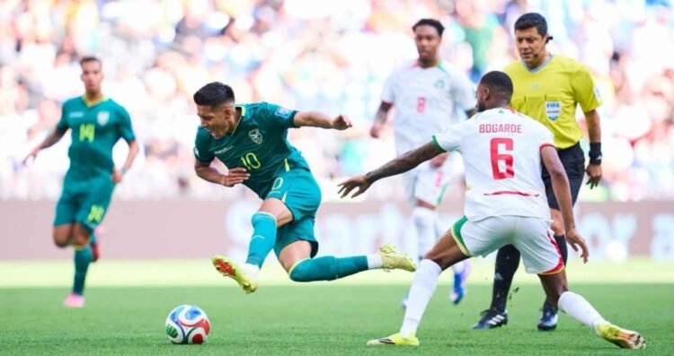 Bolivia remontó Surinam