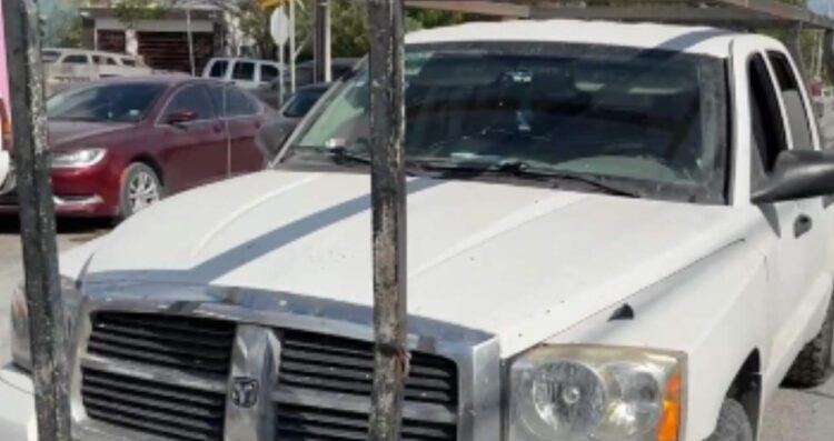 Camioneta se queda sin frenos y provoca choque en Matamoros, Tamaulipas