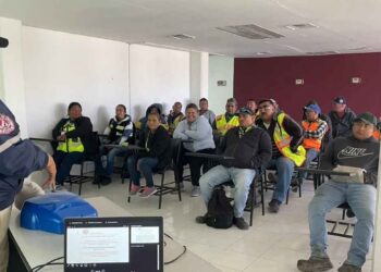 Capacitan a personal de Servicios Públicos de Nuevo Laredo, Tamaulipas, en primeros auxilios