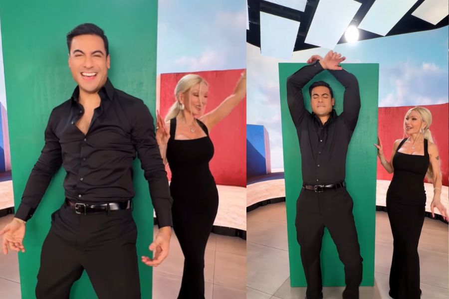 Carlos Rivera sorprende al bailar “Tu dama de hierro” junto a Marisela