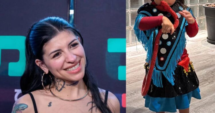Cazzu comparte que a su hija Inti le gusta cantar