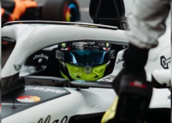 Checo Pérez incidente en Shanghái