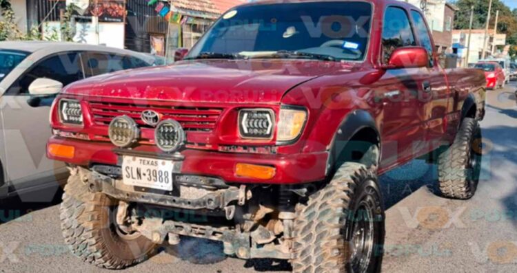 Choca por alcance en bulevar de Victoria