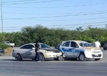 Choque daños materiales Reynosa