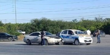Choque daños materiales Reynosa