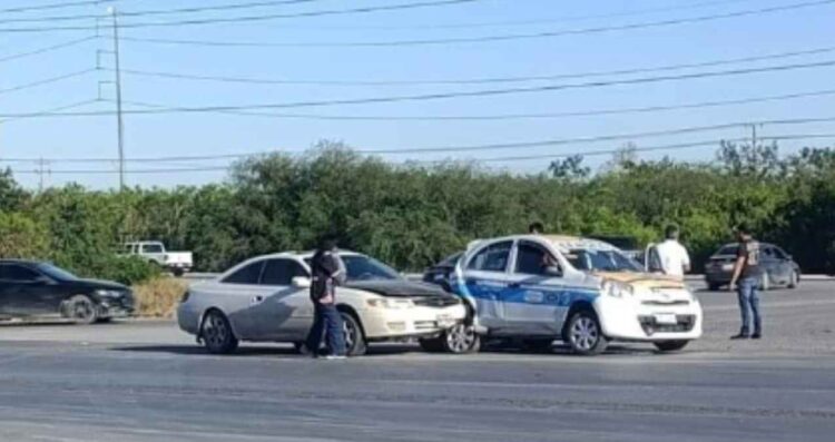 Choque daños materiales Reynosa