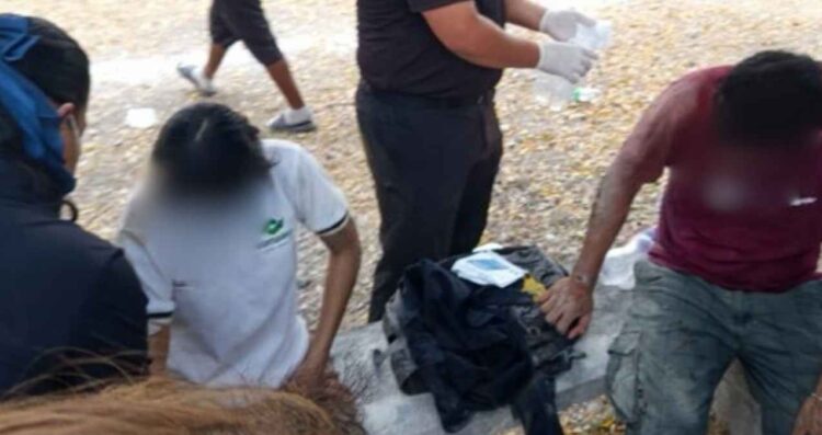 estudiante del Conalep lesionada El Mante