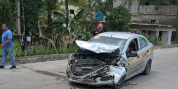 Choque frontal Tampico