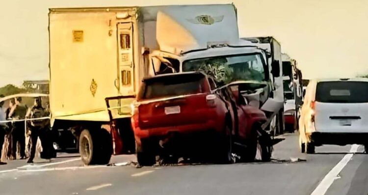 Choque frontal en la carretera Victoria-Zaragoza deja un muerto en Tamaulipas