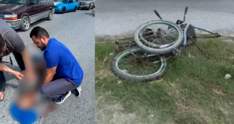 Ciclista de la tercera edad resulta gravemente herido tras ser arrollado en