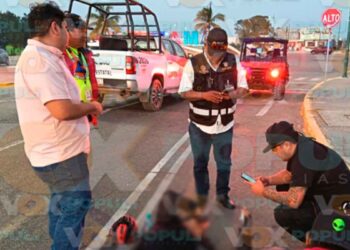 Ciclista es atropellado en Madero