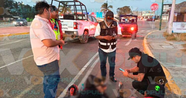 Ciclista es atropellado en Madero