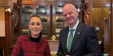 Sheinbaum Gianni Infantino