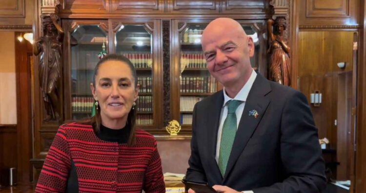 Sheinbaum Gianni Infantino